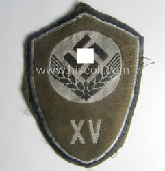 Female-related, officers'-pattern so-called: 'RADwJ'-sleeve-badge (ie. 'Abzeichen des Reichsarbeitsdienst...
