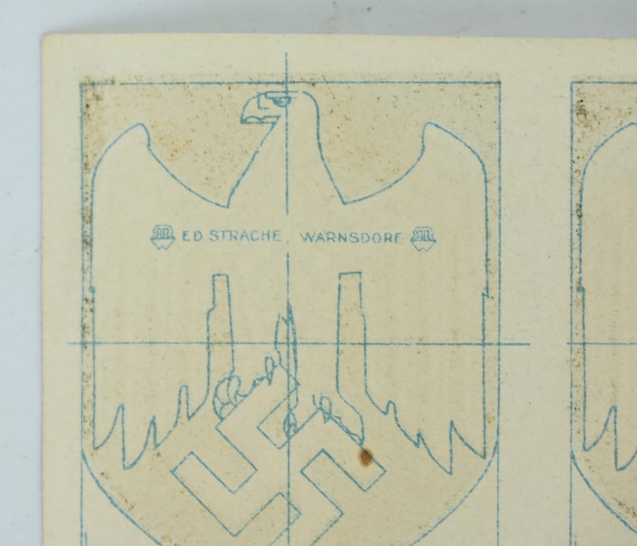 German WH Helmet Decal Set 'Ed Strache'