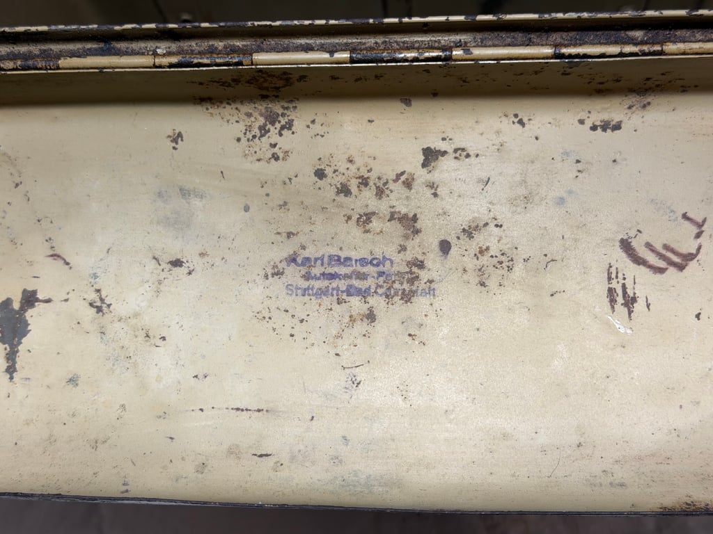 Motorcycle Box 'Packtasche' with Tactical sign