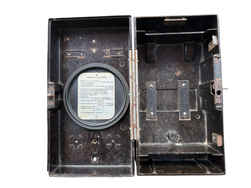 Bakelite Field Lantern Spare Parts Box
