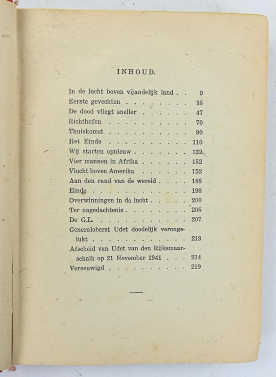 Dutch Luftwaffe Book: Ernst Udet Mijn leven als Vliegenier