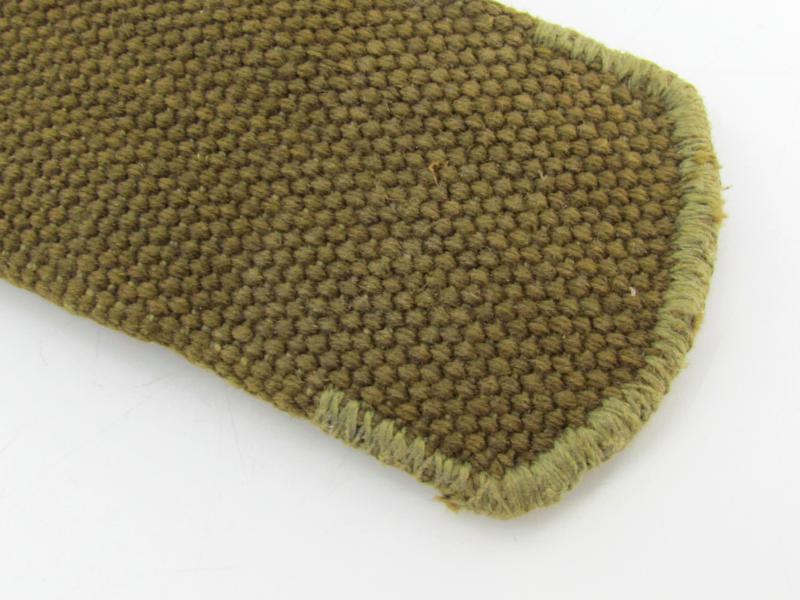 Wehrmacht ‘Afrikakorps’ tropical webbing belt with canvas tongue