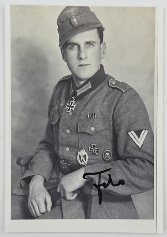 Signature of Wehrmacht Member 'Konrad Fels'