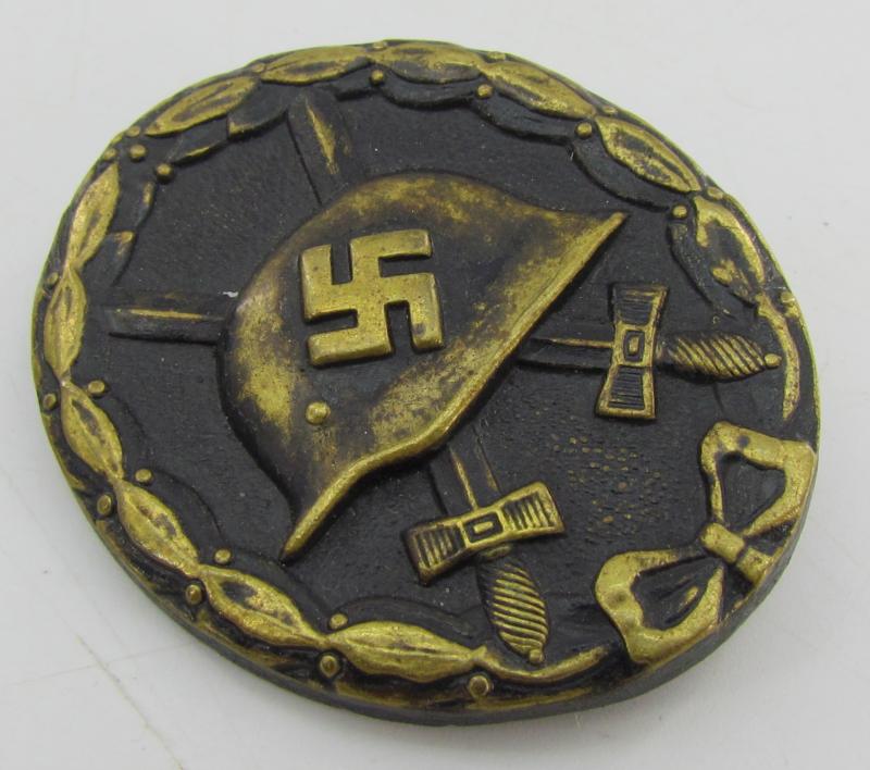 Woundbadge in Black (VWA Schwarz)