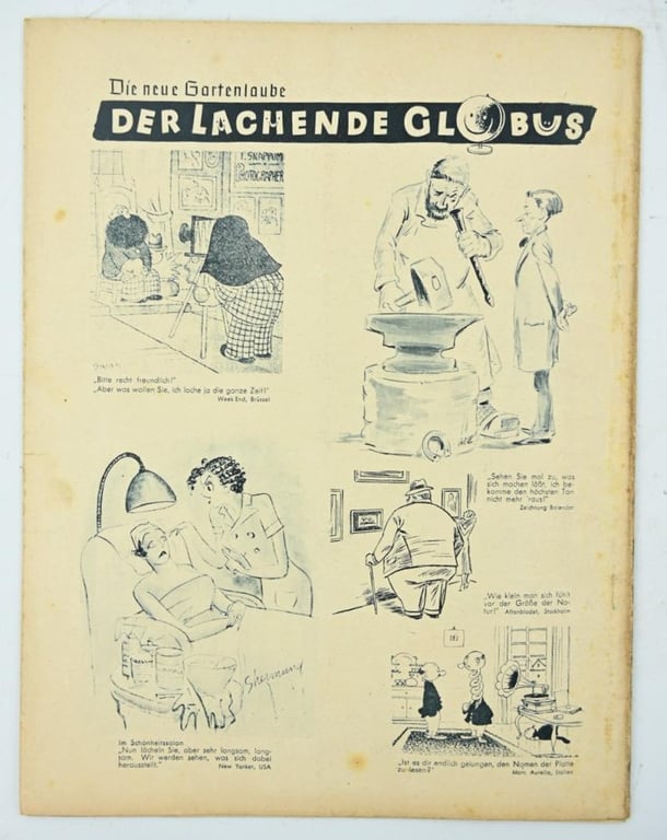 German Magazine 'Die Neue Gartenlaube' 23 October 1940