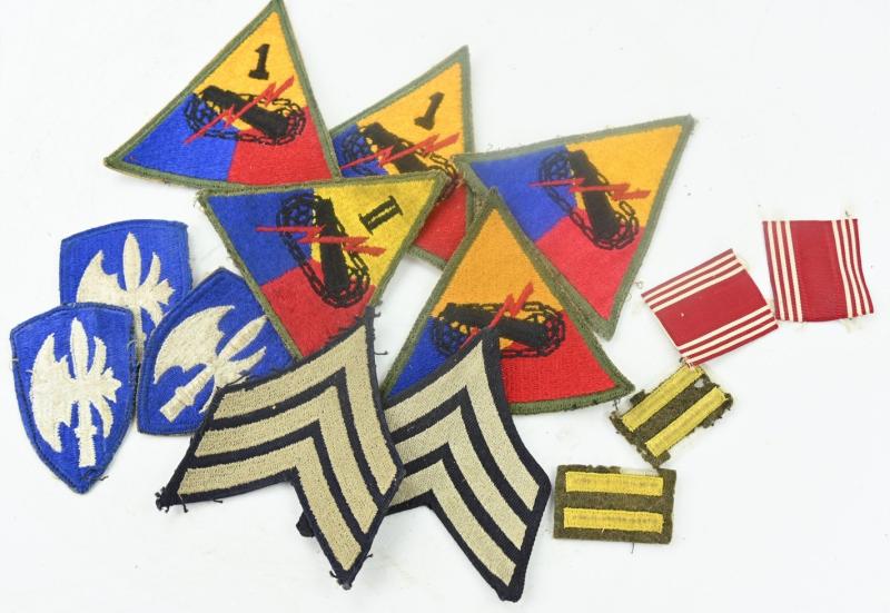 US WW2 Patch Grouping
