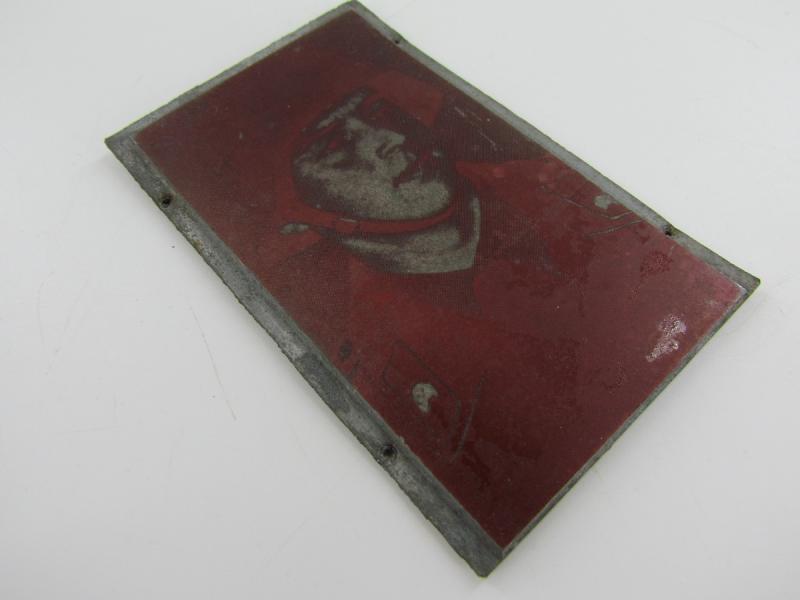 Original German Newspaper Photo “Druckplatte” (printing plate)