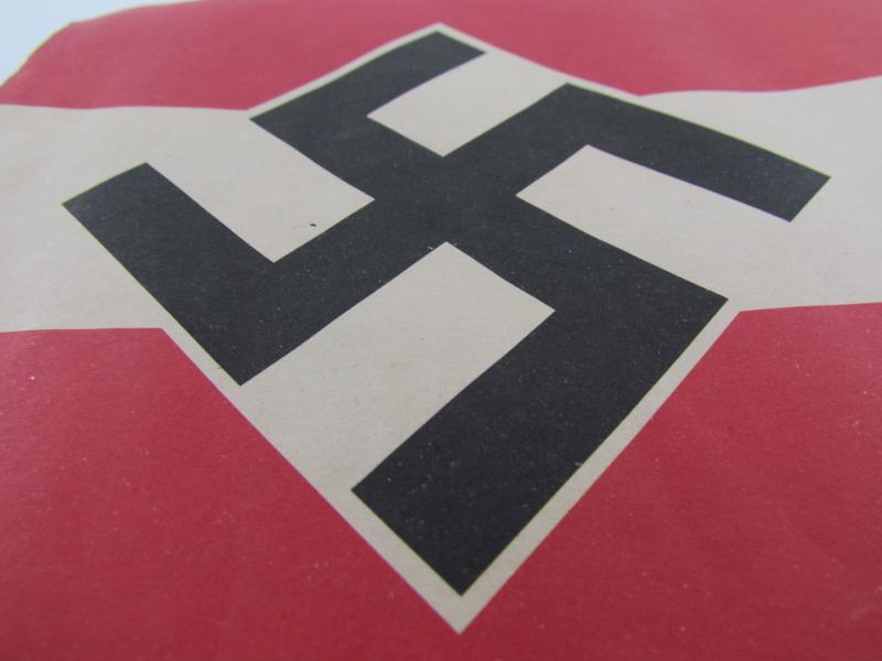 Hitler Youth Paper Flag