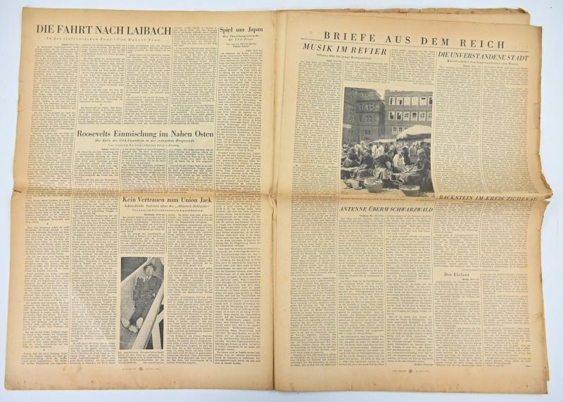 German Newspaper “Das Reich” May 1941