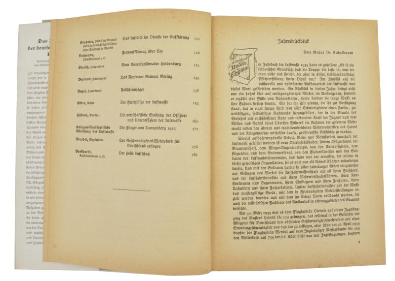 German LW Yearbook 1940