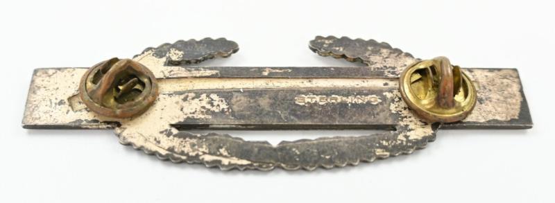 US WW2 Sterling Silver CIB Badge