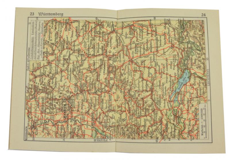 German Kdf Pocket Atlas