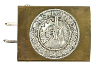 German NSBO Brass Beltbuckle
