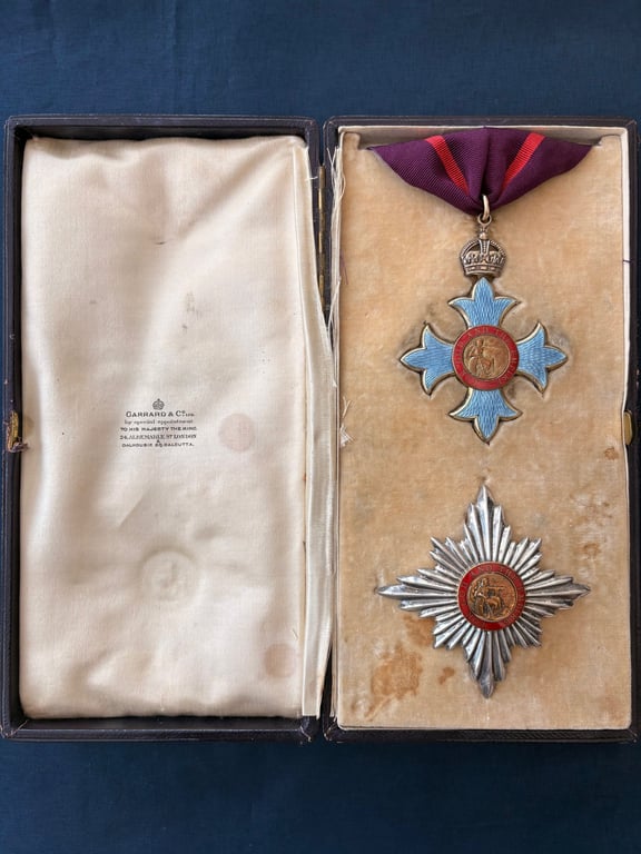 KBE 1st Type MILITARY 1916 KNIGHTHOOD, ORDER OF THE BRITISH EMPIRE SET.