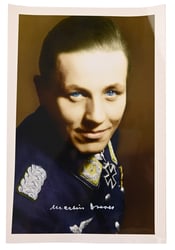 Signature of Luftwaffe KC Recipient 'Martin Drewes'