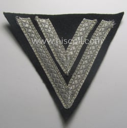 Waffen-SS- (ie. Heeres-Panzer-) type 'Armwinkel' (or: rank-chevron) as...