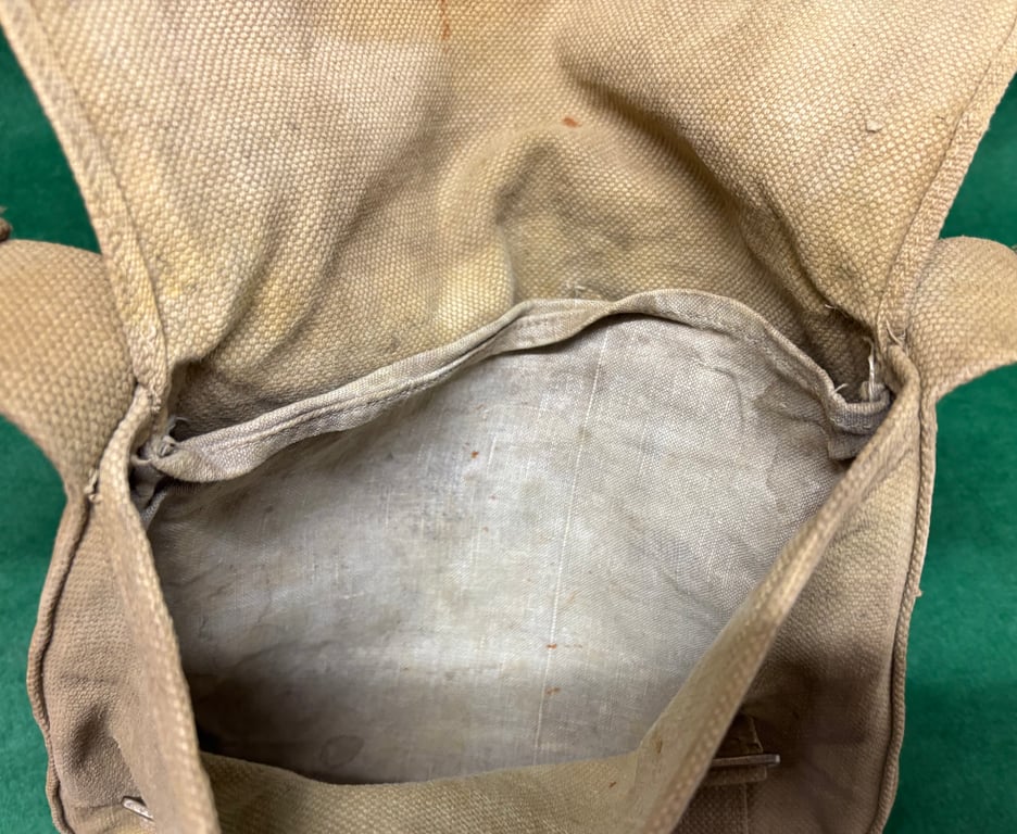 A 1908 Web Equipment Haversack dated 1918