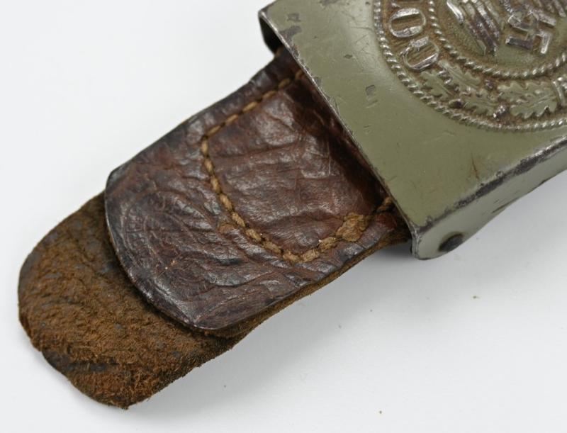 German WH Beltbuckle with Tab 'JFS' 1941