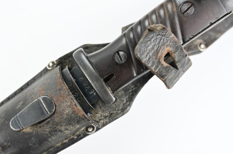 German WH K98 Mauser Bayonet with Frog
