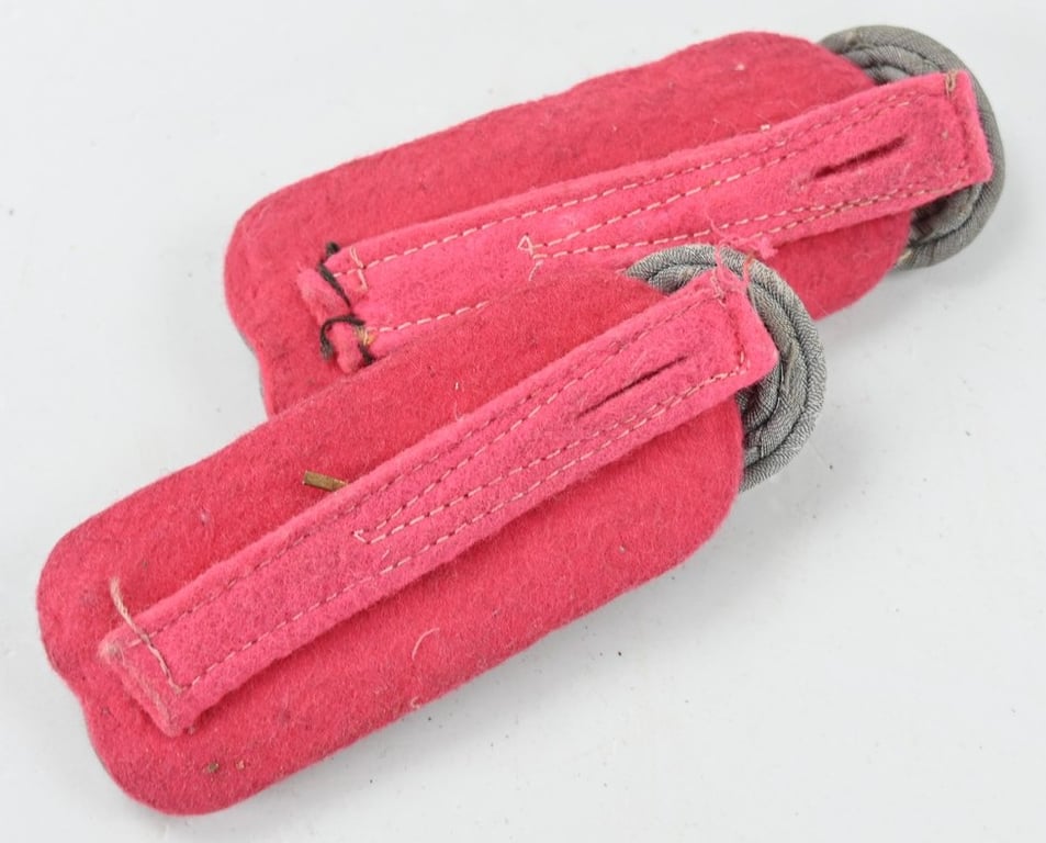 German WH Panzer Officer's Shoulderboards Set