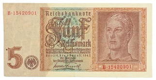 German Third Reich period Banknote
