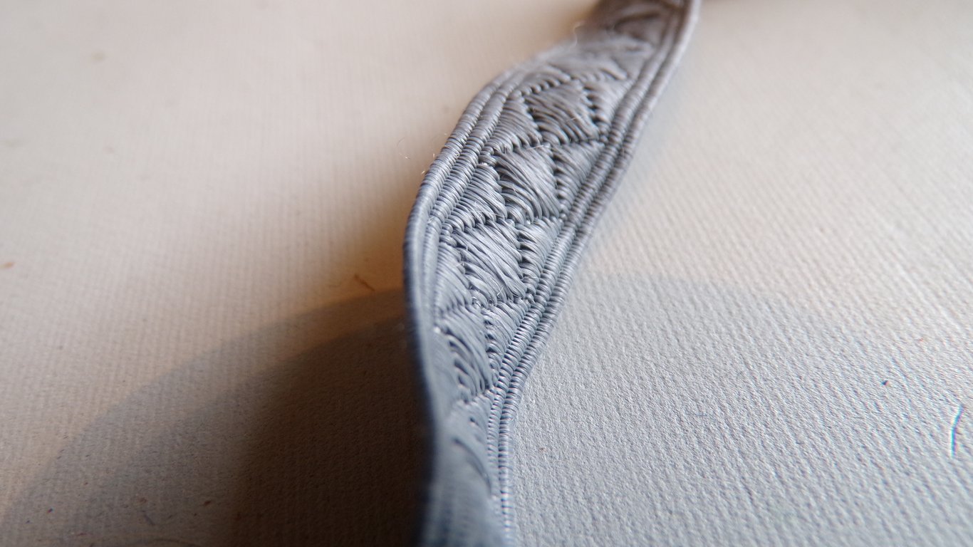 German Army Subdued NCO Collar & Shoulder Board Tresse