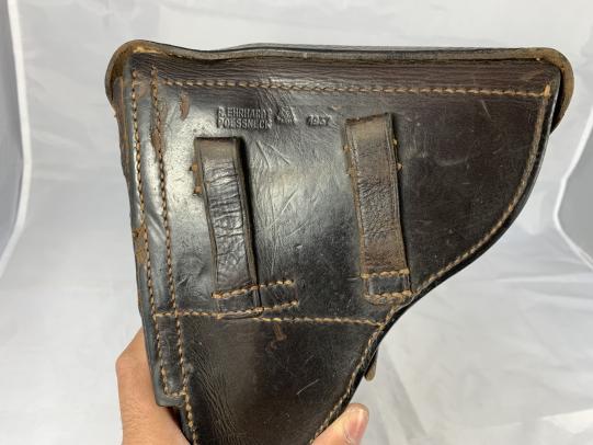 WH (Heer)/Waffen-SS Leather P08 Holster -1937-