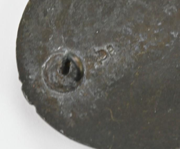 German Panzer Assault Badge in Bronze ''HA''