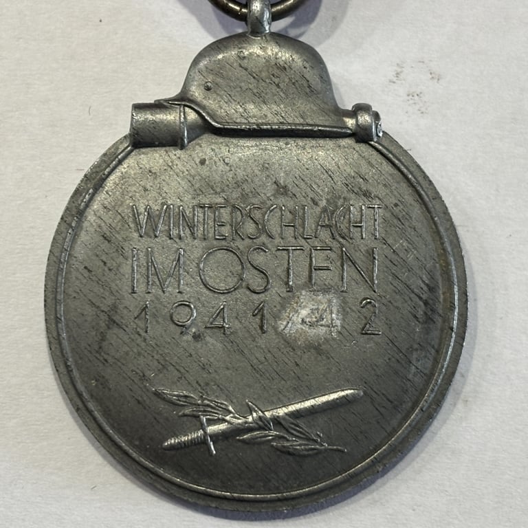 Eastern Front Medal & Ribbon "127" Moritz Hausch