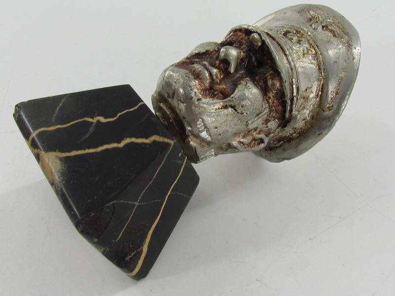 Small Third Reich Officer Head Desktop Bust