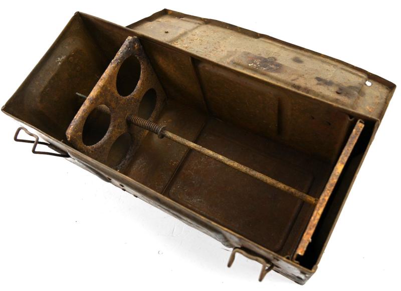British WW2 25pds Grenade Box with Frame