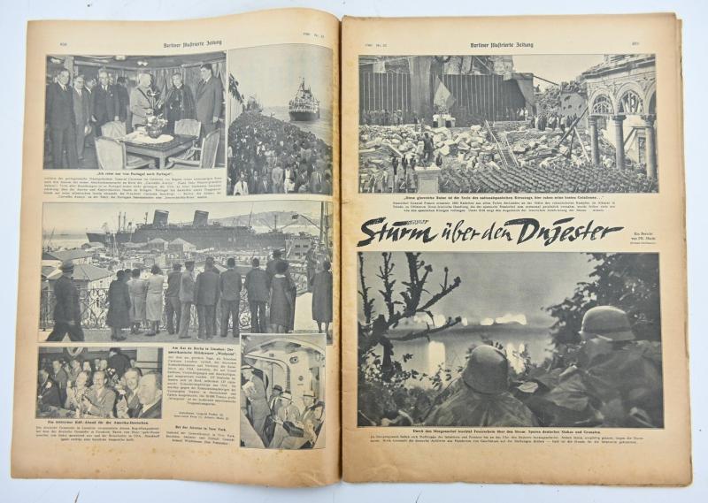 German Berliner Illustrierte Zeitung Newspaper 1941