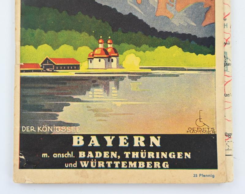 German Third Reich Era Roadmap of Bayern