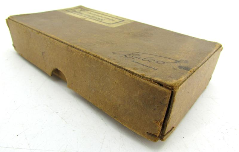 WWII Era German Razor Blade Sharpener in Original Box