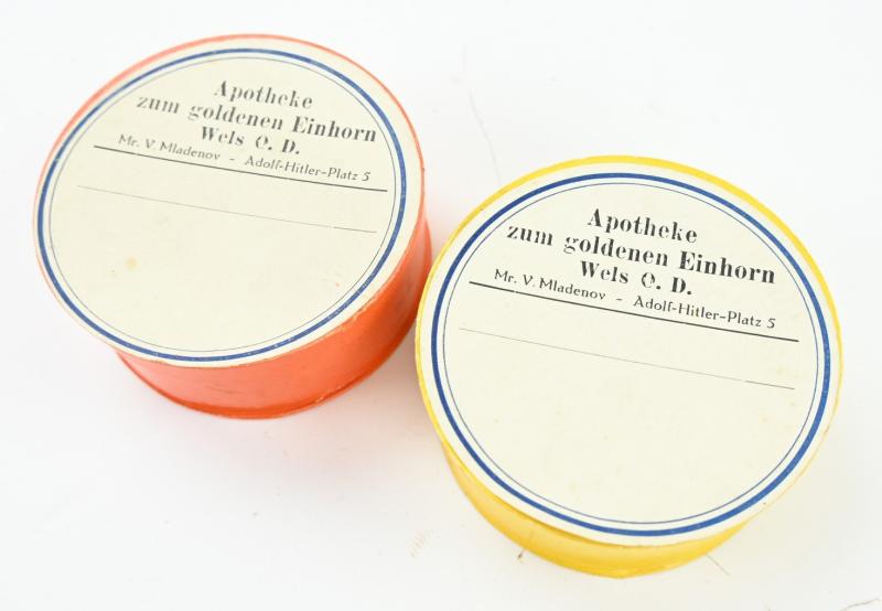 German Third Reich Era Medicin Boxes