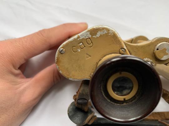 German WW2 Tan 6x30 Binoculars