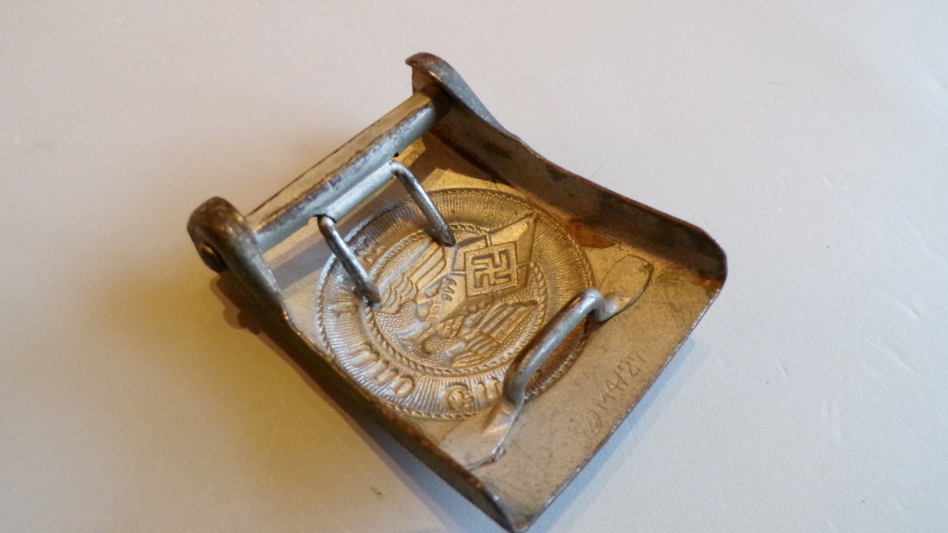 Hitlerjugend Belt and Buckle RZM M4/27