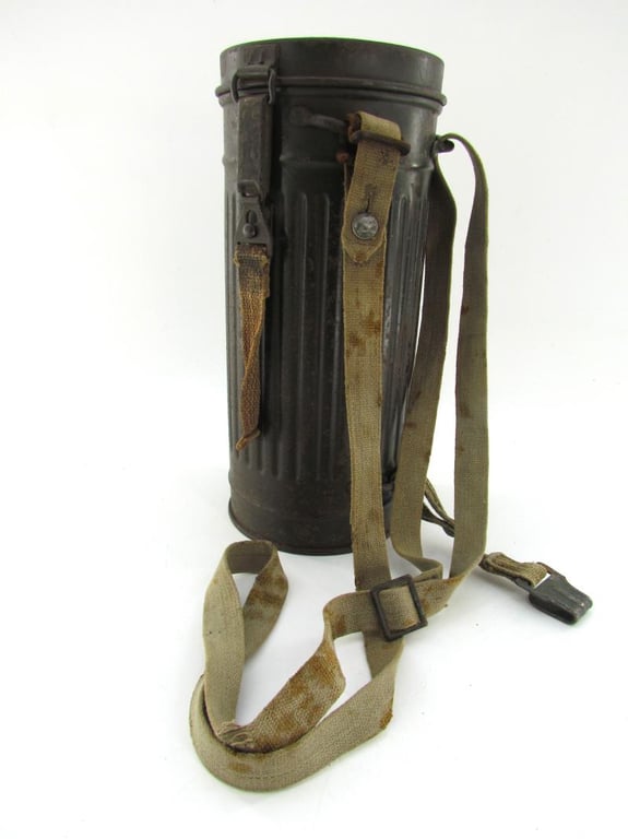 WH/SS Gasmask Cannister With Contents 1943