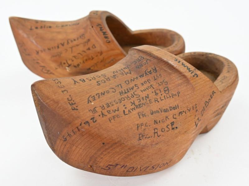 Czech WW2 Named Wooden Shoes 10th Infantry Regiment 5th ID