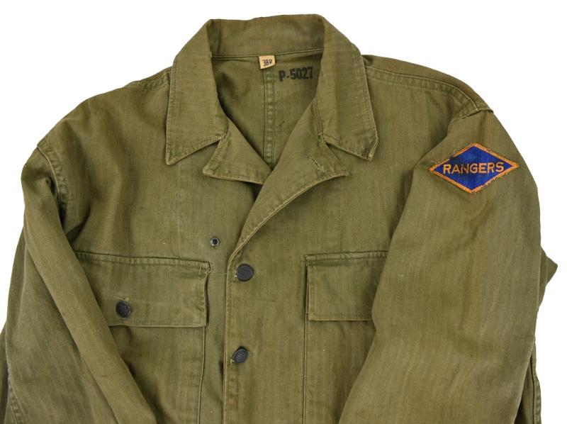 US WW2 HBT Tunic 'Rangers'