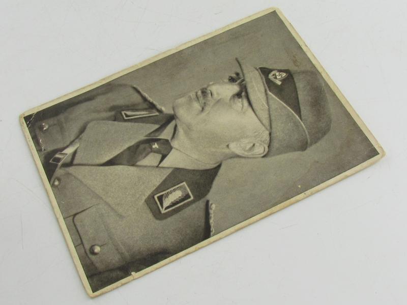 Postcard From RAD Reichsarbeitsführer Konstantin Hierl