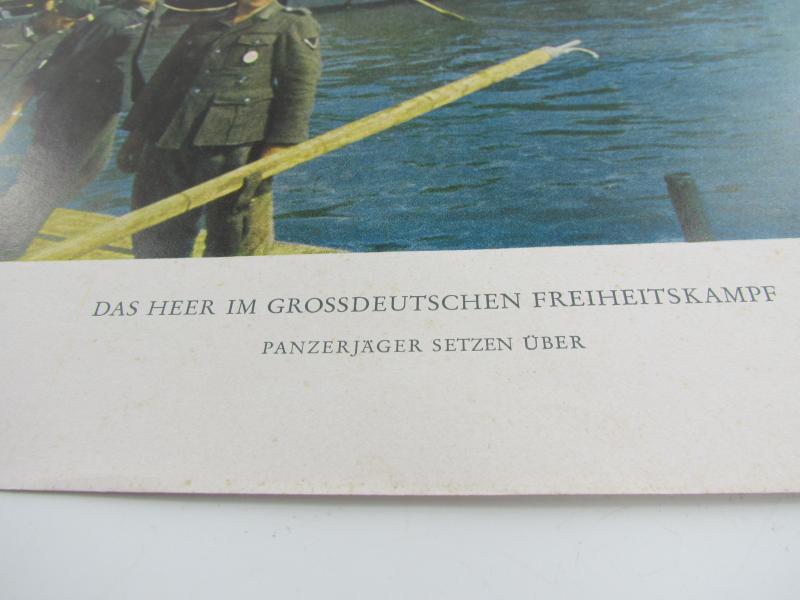 German.Printed Photo,”Das Heer Im Grossdeutschen Freiheitskampf