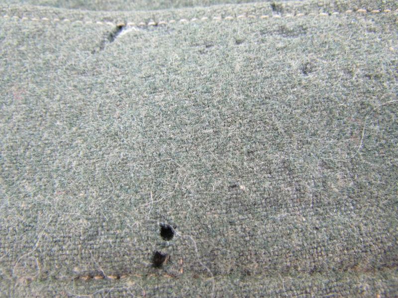 Early SS-VT Infantry Pipped EM’S Overseas Cap
