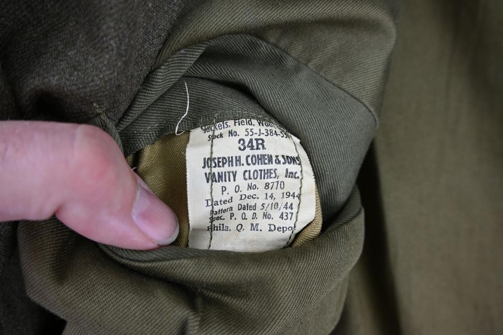 USAAF WW2 NCO Ike Jacket Far East Air Force