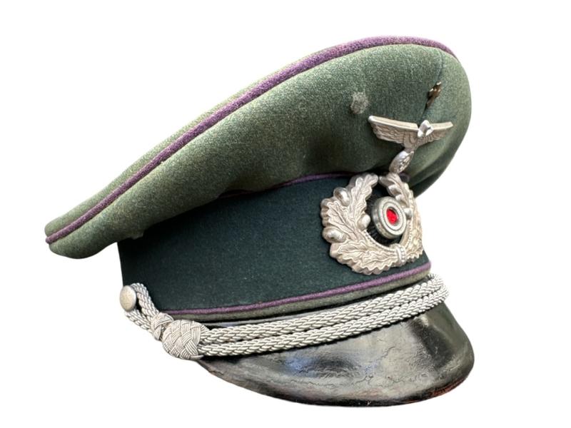 Wehrmacht Army (Heer) Chaplain Visor Cap...Rare!