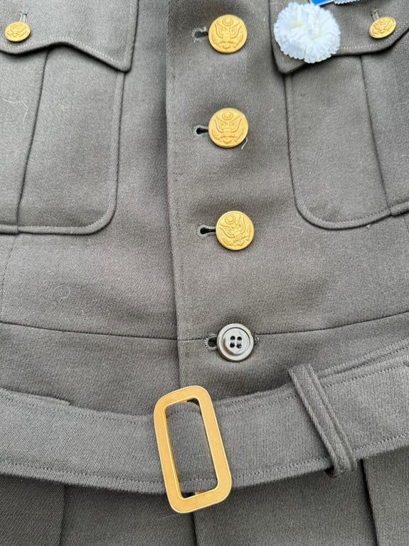 Canadian FSSF Officers Class-A Uniform Jacket With Shirt, Tie and Side Cap