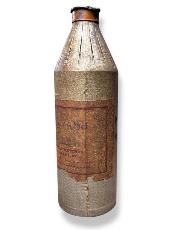 Wehrmacht Vehicle Motor Oil Bottle with label