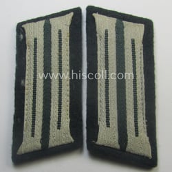 Pair of WH (Heeres) 'standard-issue'-pattern WH (Heeres) collar-tabs...