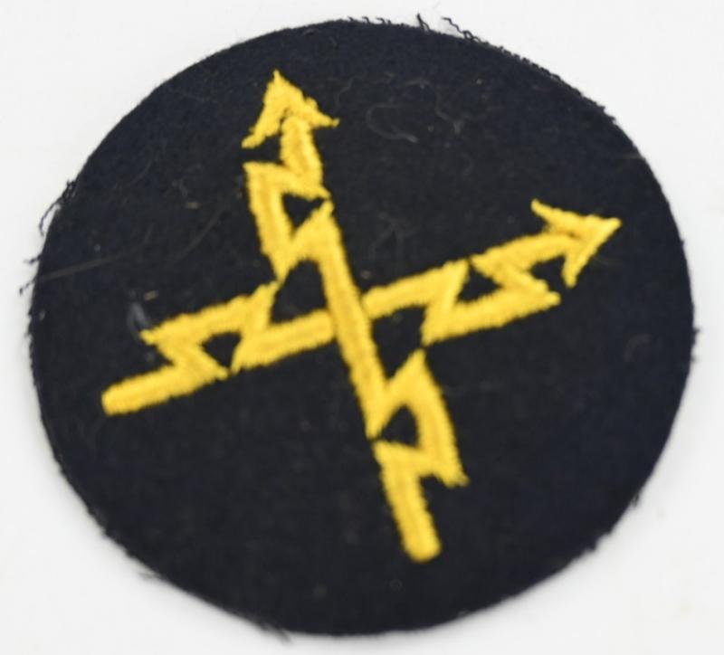 German KM Teletypist Communications Officer Career Specialty Badge