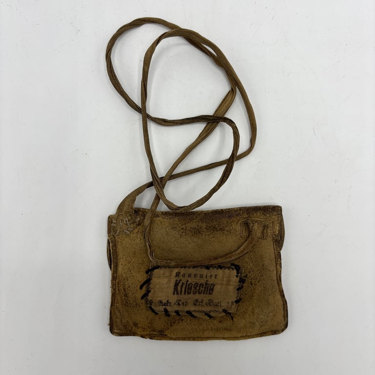 WH Leather Erkennungsmarke Pouch